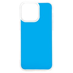 A Blue Sky With A Plane Flying In The Sky Iphone 15 Plus Tpu Uv Print Case by catchydesignhill