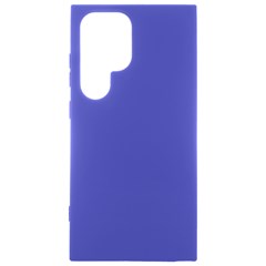 A Blue Wall With A Clock On It Samsung Galaxy S24 Ultra 6 9 Inch Black Tpu Uv Case by catchydesignhill