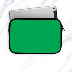 A Green Background With A White Border Apple Ipad Mini Zipper Cases by catchydesignhill