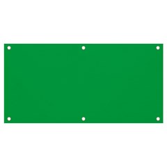 A Green Background With A White Border Banner And Sign 4  X 2  by catchydesignhill