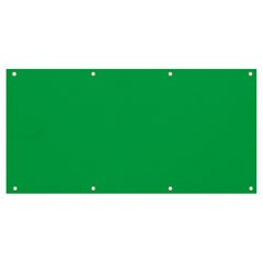 A Green Background With A White Border Banner And Sign 8  X 4  by catchydesignhill