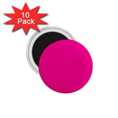 A Pink Background With A Black Border 1 75  Magnets (10 Pack)  by catchydesignhill