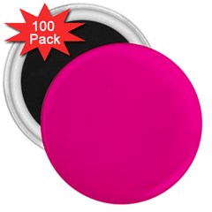 A Pink Background With A Black Border 3  Magnets (100 Pack) by catchydesignhill