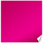 A Pink Background With A Black Border Canvas 16  x 16  15.2 x15.41  Canvas - 1