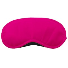 A Pink Background With A Black Border Sleep Mask by catchydesignhill