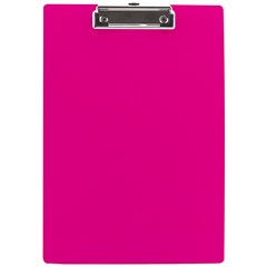 A Pink Background With A Black Border A4 Acrylic Clipboard by catchydesignhill