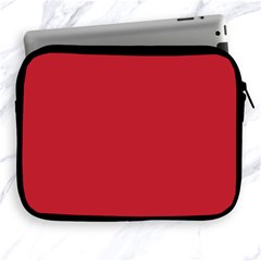 A Red Background With A White Border Apple Ipad 2/3/4 Zipper Cases by catchydesignhill