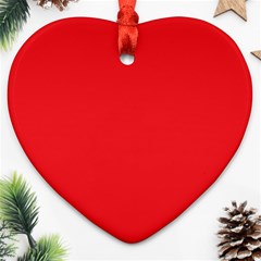 A Red Background With A White Border Ornament (heart)