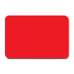 A Red Background With A White Border Plate Mats by catchydesignhill