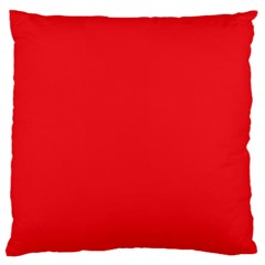 A Red Background With A White Border Large Cushion Case (two Sides) by catchydesignhill