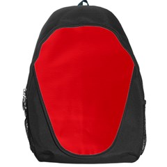 A Red Background With A White Border Backpack Bag by catchydesignhill