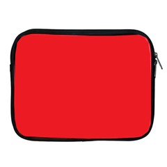 A Red Background With A White Border Apple Ipad 2/3/4 Zipper Cases by catchydesignhill