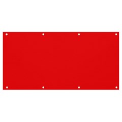 A Red Background With A White Border Banner And Sign 8  X 4  by catchydesignhill