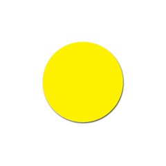 A Yellow Background With A Black Border Golf Ball Marker (10 Pack) by catchydesignhill