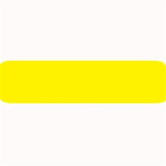 A Yellow Background With A Black Border Large Bar Mat by catchydesignhill