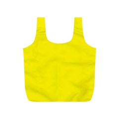 A Yellow Background With A Black Border Full Print Recycle Bag (s) by catchydesignhill