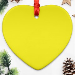 A Yellow Background With A Black Border Ornament (heart)