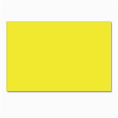 A Yellow Background With A Black Border Postcard 4 x 6  (pkg Of 10) by catchydesignhill