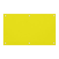 A Yellow Background With A Black Border Banner And Sign 5  X 3  by catchydesignhill