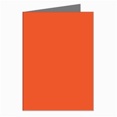 An Orange Background With A Black Border Greeting Cards (pkg Of 8) by catchydesignhill