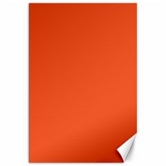 An Orange Background With A Black Border Canvas 20  X 30  by catchydesignhill