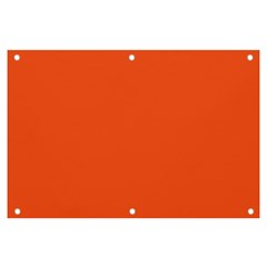 An Orange Background With A Black Border Banner And Sign 6  X 4  by catchydesignhill