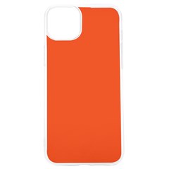 An Orange Background With A Black Border Iphone 15 Pro Tpu Uv Print Case by catchydesignhill