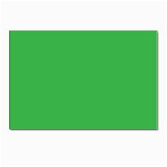 A Green Background With A White Border Postcards 5  X 7  (pkg Of 10) by catchydesignhill