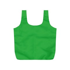 A Green Background With A White Border Full Print Recycle Bag (s) by catchydesignhill