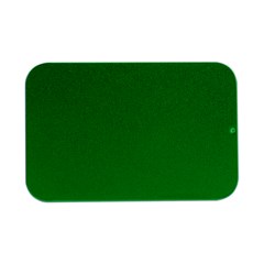 A Green Background With A White Border Open Lid Metal Box (silver)   by catchydesignhill