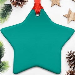 A Green Background With A White Border Ornament (star) by catchydesignhill