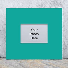 A Green Background With A White Border White Wall Photo Frame 5  X 7  by catchydesignhill