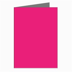 A Pink Background With A Black Border Greeting Cards (pkg Of 8)