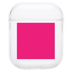 A Pink Background With A Black Border Soft Tpu Airpods 1/2 Case by catchydesignhill