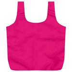 A Pink Background With A Black Border Full Print Recycle Bag (XXL) Front