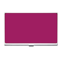 A Pink Background With A White Border Business Card Holder by catchydesignhill