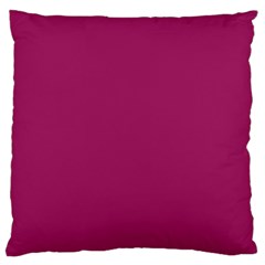 A Pink Background With A White Border Large Cushion Case (one Side) by catchydesignhill