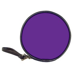 A Purple Background With A White Border Classic 20-cd Wallets by catchydesignhill