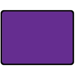 A Purple Background With A White Border Fleece Blanket (large) by catchydesignhill