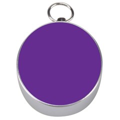 A Purple Background With A White Border Silver Compasses by catchydesignhill