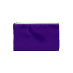 A Purple Background With A White Border Cosmetic Bag (xs) by catchydesignhill