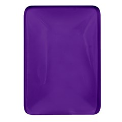 A Purple Background With A White Border Rectangular Glass Fridge Magnet (4 Pack)