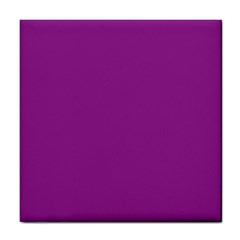 A Purple Background With A White Border Tile Coaster by catchydesignhill