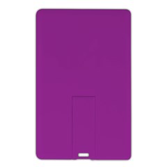 A Purple Background With A White Border Name Card Style Usb Flash Drive