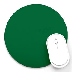 Green, Azure, Aqua, Electric Blue, Font, Pattern, Magenta, Symmetry, Circle, Grass Round Mousepad by catchydesignhill