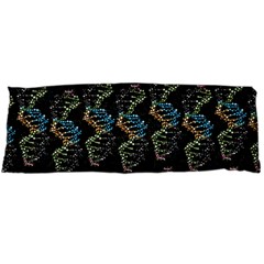 Multicolored Dna Strand Art Body Pillow Case (dakimakura) by ExtraGoodSauce