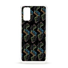 Multicolored Dna Strand Art Samsung Galaxy S20 6 2 Inch Tpu Uv Case