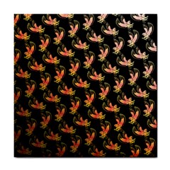 Regal Eagle Pattern Tile Coaster by ExtraGoodSauce