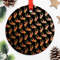 Regal Eagle Pattern Ornament (round) by ExtraGoodSauce