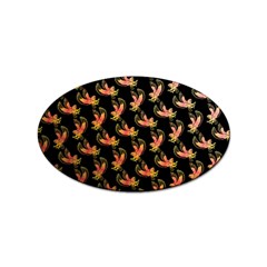 Regal Eagle Pattern Sticker Oval (10 Pack) by ExtraAwesomeSauce